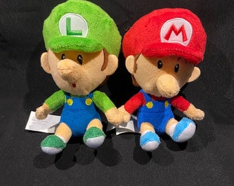 Baby Mario Plush Etsy