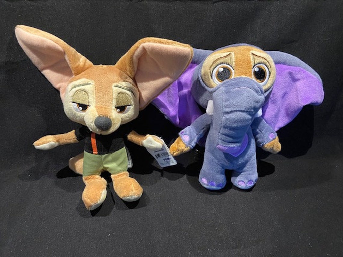 Disney Zootopia Finnick and Ele Finnick Plush Nick Wilde | Etsy