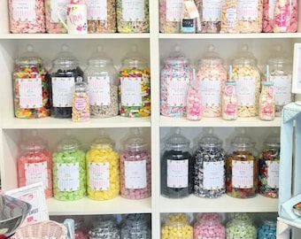 Pick n Mix Sweets - 500g - 1kg - Choose Your Own Sweets - Birthday - Valentines Day - Retro Sweets - Traditional Sweets - Gift - Treat