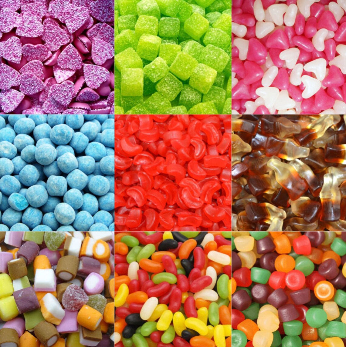 Pick n Mix Sweets 300g 500g 1kg Choose Your Own Sweets Etsy