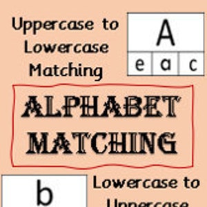 Alphabet Match Clip Cards ,Alphabet Matching,Lowercase Matching , Upper case Matching