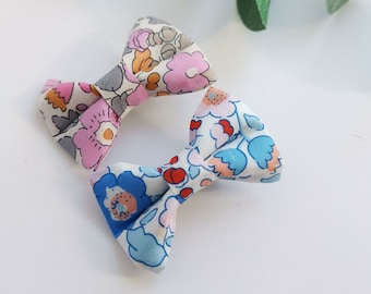 Nœuds bébé/ Barrettes bébé/ Nœud milieu doré/ bandeaux bébé/ Headband Bébé / Nœud double gaze/ Barrette bébé antiglisse/ Barrette magique