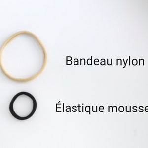 Nœud bébé/ Nœud double gaze/ Nœuds croisés/ Barrettes bébé/ Barrette magique/ Bandeaux bébé/ Headband image 4