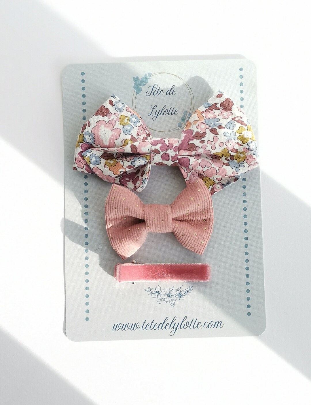 Trio of Barrettes/ Barrettes Bébé/ Set of Barrettes/ Barrette Etsy