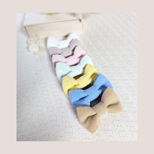 Baby barrette set/Double gauze barrettes/Non-slip baby barrette/Hair bow/Children&#39;s barrettes/Magic barrette/Weekly barrette set