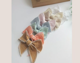 Nœud bébé/ Barrettes bébé/ bandeaux bébé/ Headband bébé/ Maxi nœud/ Barrette antiglisse/ Barrette magique