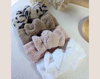 Sherpa headband/ Moumoute headband/ Teddy headband