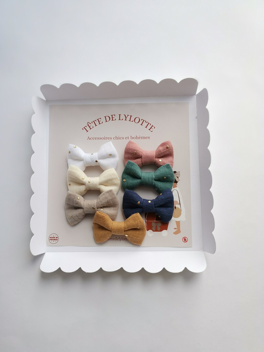 Baby Barrettes/weekly Barrettes/double Gauze Etsy