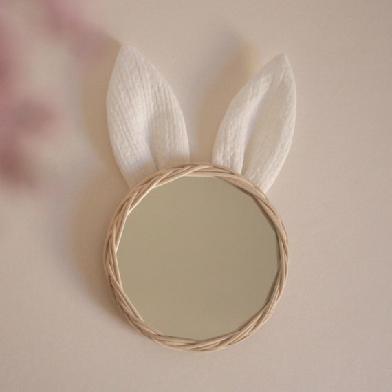 Petit Miroir En Rotin Lapin Decoration Chambre Miroir Bebe Etsy Petit Miroir En Rotin Lapin Decoration Chambre Miroir Bebe Etsy