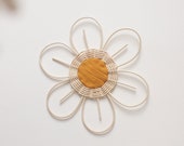 Small anemone flower - rattan flower decoration - children 39 s and baby 39 s room
