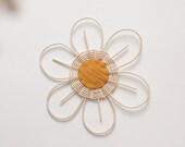 Small anemone flower - rattan flower decoration - child and baby room
