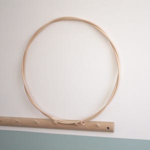 Couronne Décorative En Rotin Et Bois - 50 Cm, Vert, Pour Porte, Extérieur, Décoration Festival Ou été