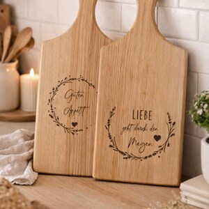 Snack board with engraving