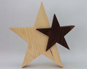 Poinsettia, star in star