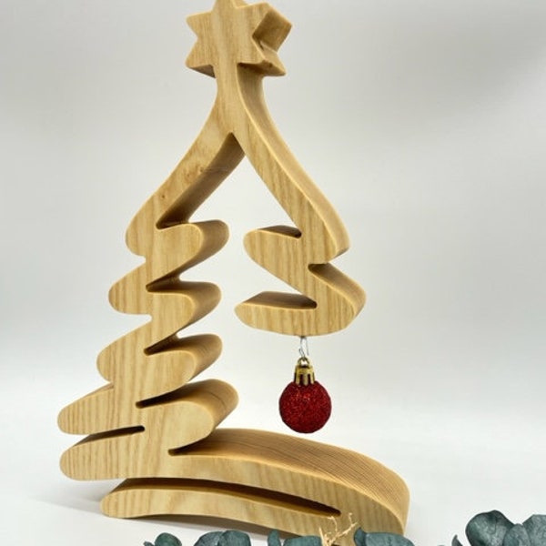 Sapin de Noël, décoration de Noël, décoration en bois, décoration en bois, décoration de table