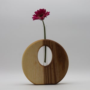 Vase with test tube