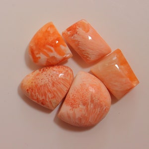 Pink Scolecite 5 pc Lot, High-Quality Pink Scolecite Natural Pink Scolecite 5pc Lot, Worry Stone, Pink Scolecite Tumble, Pocket Stone