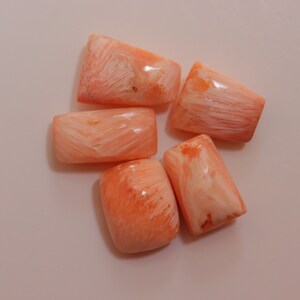 Pink Scolecite 5 pc Lot, High-Quality Pink Scolecite Natural Pink Scolecite 5pc Lot, Worry Stone, Pink Scolecite Tumble, Pocket Stone