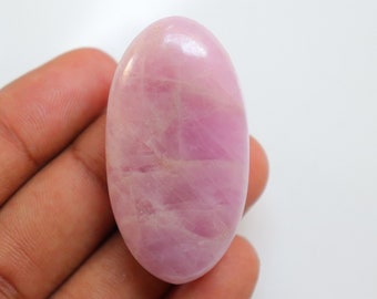 Superb Quality Kunzite Palm Stone, Natural Kunzite Palm, Protection - Self Love, Healing Crystal, Heart and Crown Chakra, Pink Kunzite Heart