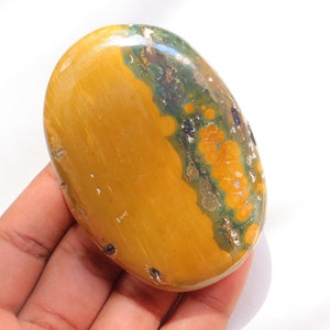 XL Ocean Jasper Palm Stone, Natural Ocean Jasper Palms, Polished Ocean Jasper, Jasper Palm stones, Crystal Palmstones healing Crystals,