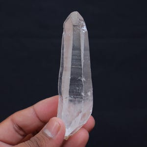 Rare Lemurian Quartz Crystal Point, Natural Lemurian Seed Crystal, Lemurian Crystal from Brazil, Master Healer, Meditation, Spirit Crystal