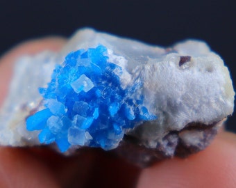 Rare Pentagonite In Matrix, Pentagonite Crystal, Natural Beautiful Pentagonite Cluster, Raw Self-Mined Pentagonite from Wagholi, Pune India