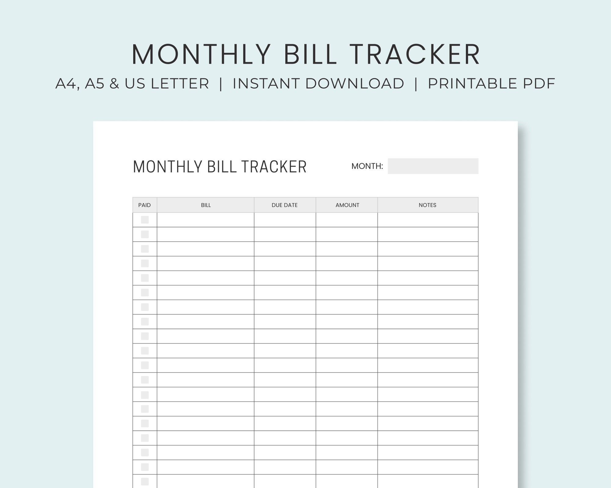 monthly-bill-payment-tracker-printable-bill-pay-checklist-etsy-de