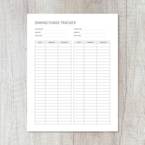 Financial Organizer for Monthly Money Management | Personal Finance ...