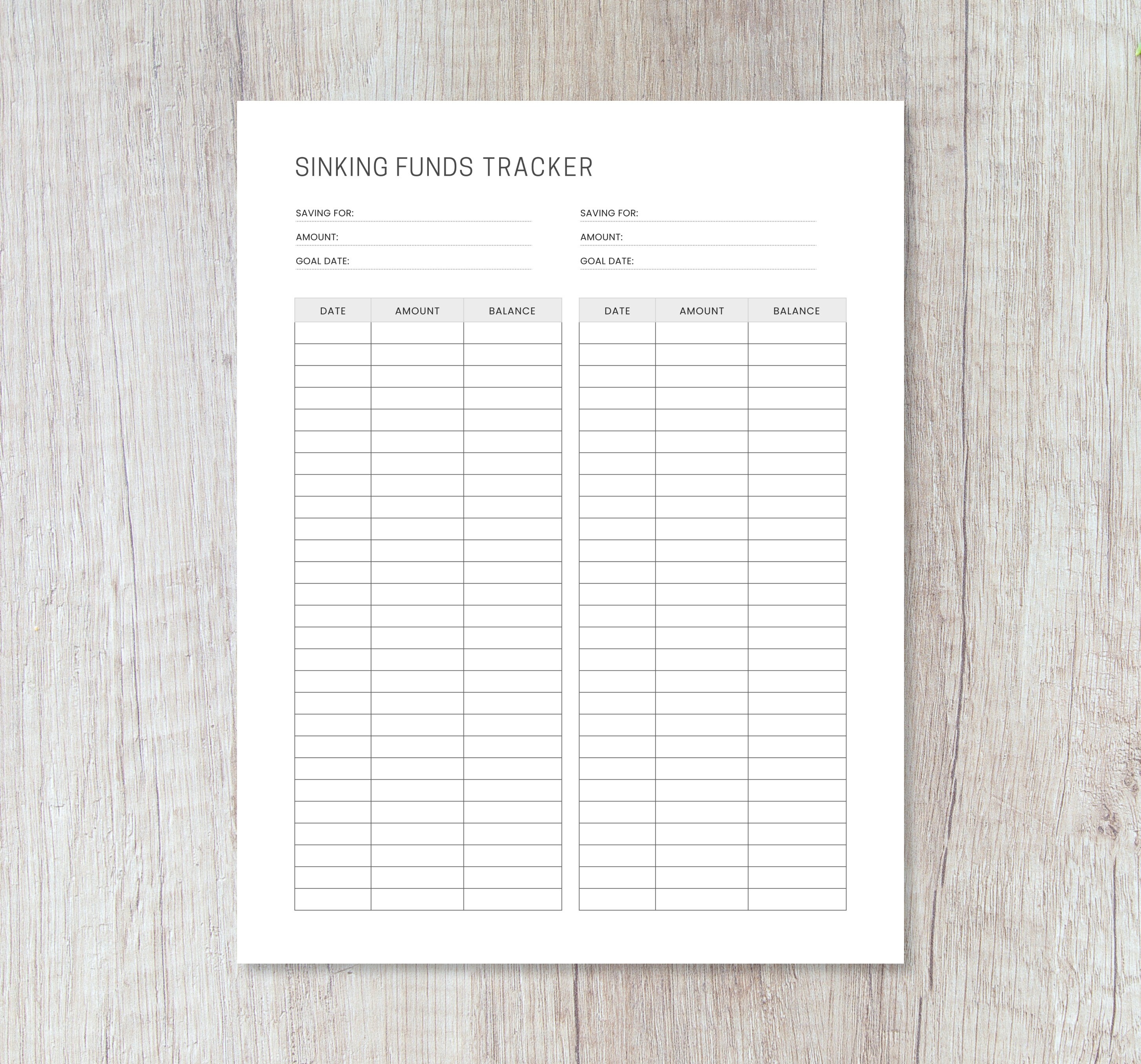 Financial Organizer for Monthly Money Management | Personal Finance ...