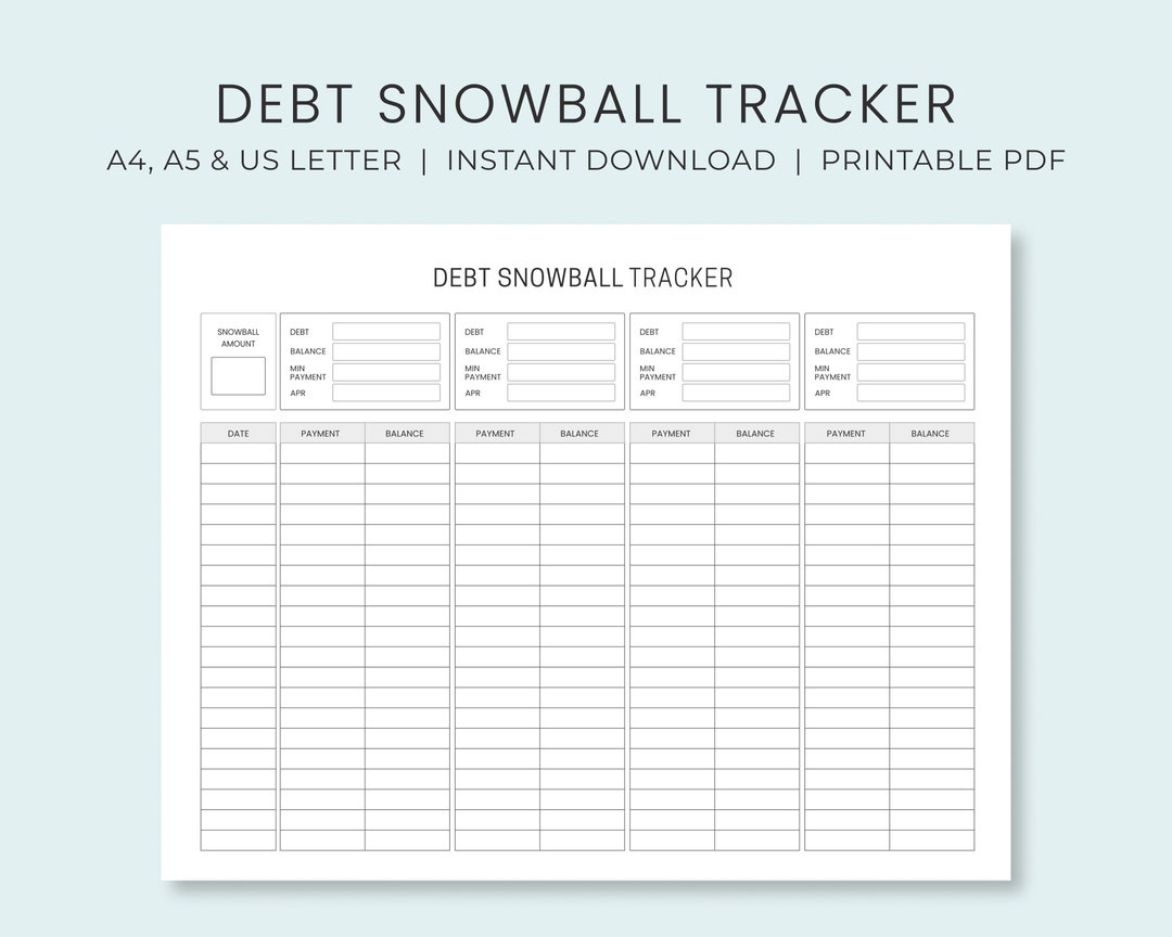 debt-snowball-tracker-printable-debt-payment-worksheet-etsy-canada