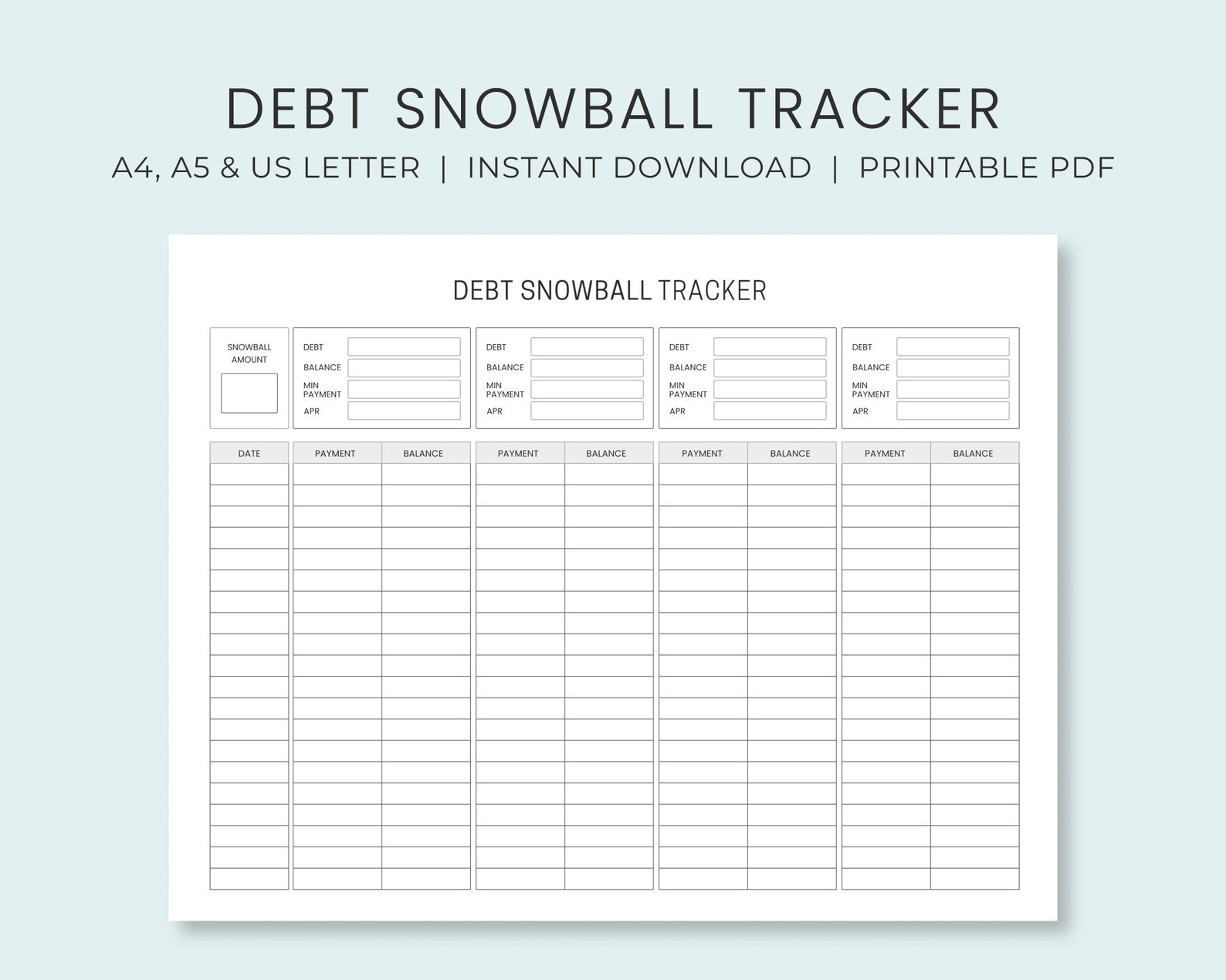 debt-snowball-tracker-printable-debt-payment-worksheet-debt-payoff