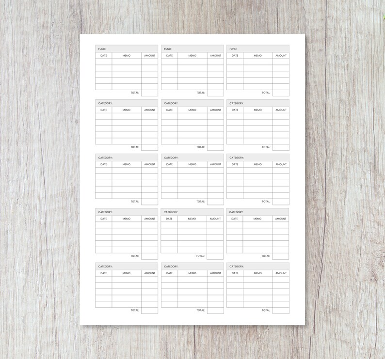 Financial Organizer for Monthly Money Management | Personal Finance ...
