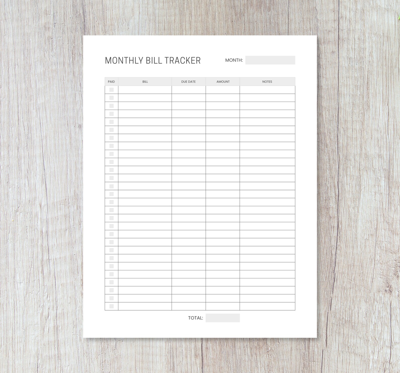 Financial Organizer for Monthly Money Management Personal | Etsy