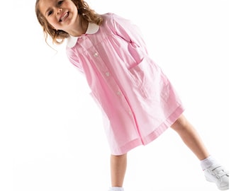 Grembiulino bimba rosa