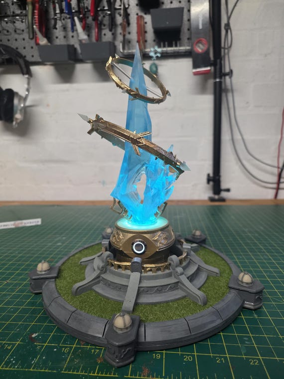 FFXIV Aetheryte Crystal LED Lamp - Etsy