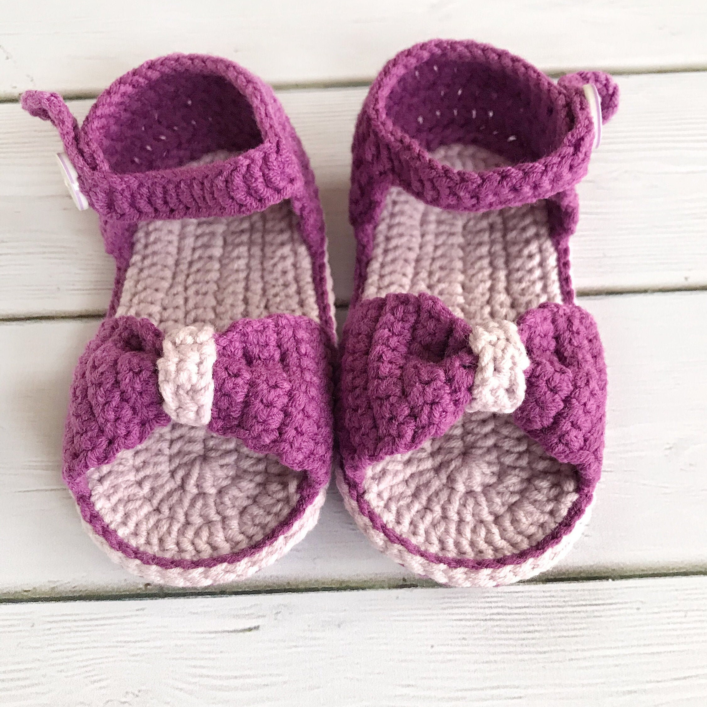 Sandals for girls Knitted sandals Shoes for babies Knitting Etsy