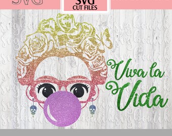 Download Frida Silhouette Etsy 3D SVG Files Ideas | SVG, Paper Crafts, SVG File