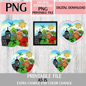 Toller Schmuck | Tradición Boricua | PNG Boricua | Touer Rico