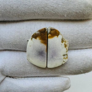 Natural Cobra Jasper Gemstone Fancy Shape Matching Pair For Jewelry Making,,, 25X12X5 ( Free Drilling Available )