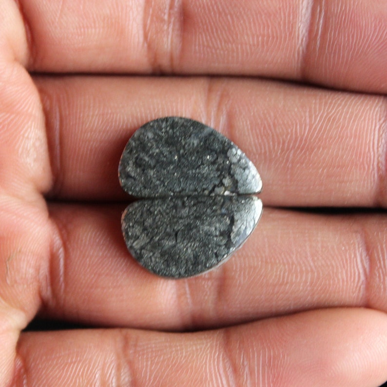 Amazing Marcasite Fancy Shape Matching Pair,,21X12X4mm Free Drilling Available