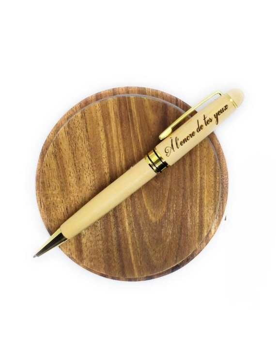 Engraved Wood Pen  Personalized Custom Engraved Pen & Wood Gift