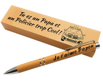Personalized Bamboo Pen + Personalized Gift Box/Give a Unique and Useful Gift/Laser Engraving
