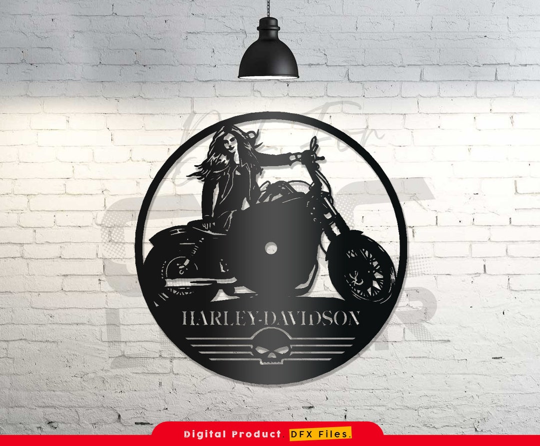 Harley Davidson Motorcycles Dxf ,harley Davidson Dxf, Plasma, Laser
