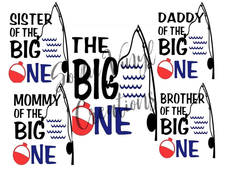 Download The Big One Ofishally One Birthday Family SVG | Etsy