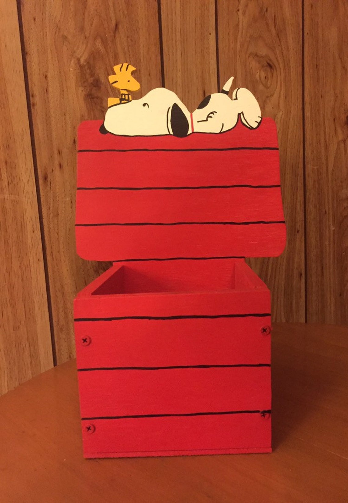 Peanuts Snoopy Woodstock Dog House Flower Planter Plant Pot Etsy