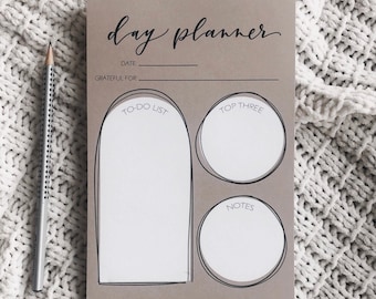 Daily Planner Pad: Tear-Off To-Do List, 50 Sheets