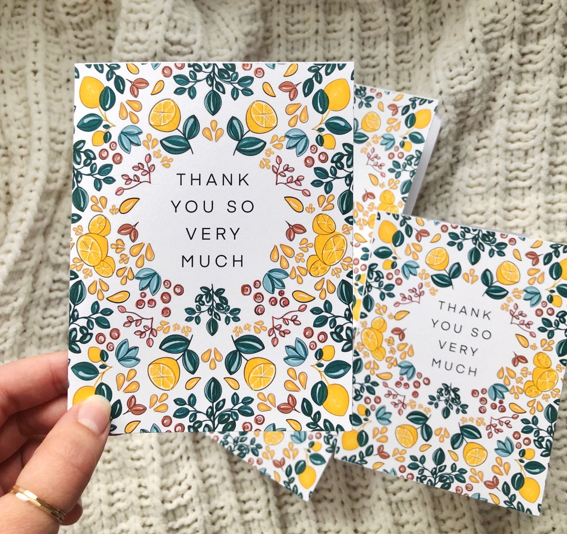 thank you card multi pack