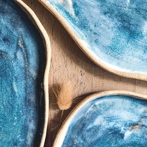 Ocean ceramic plates image 2