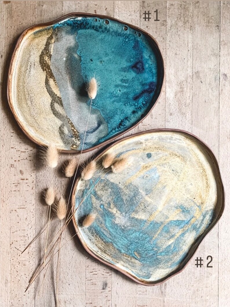 Ocean ceramic plates image 5