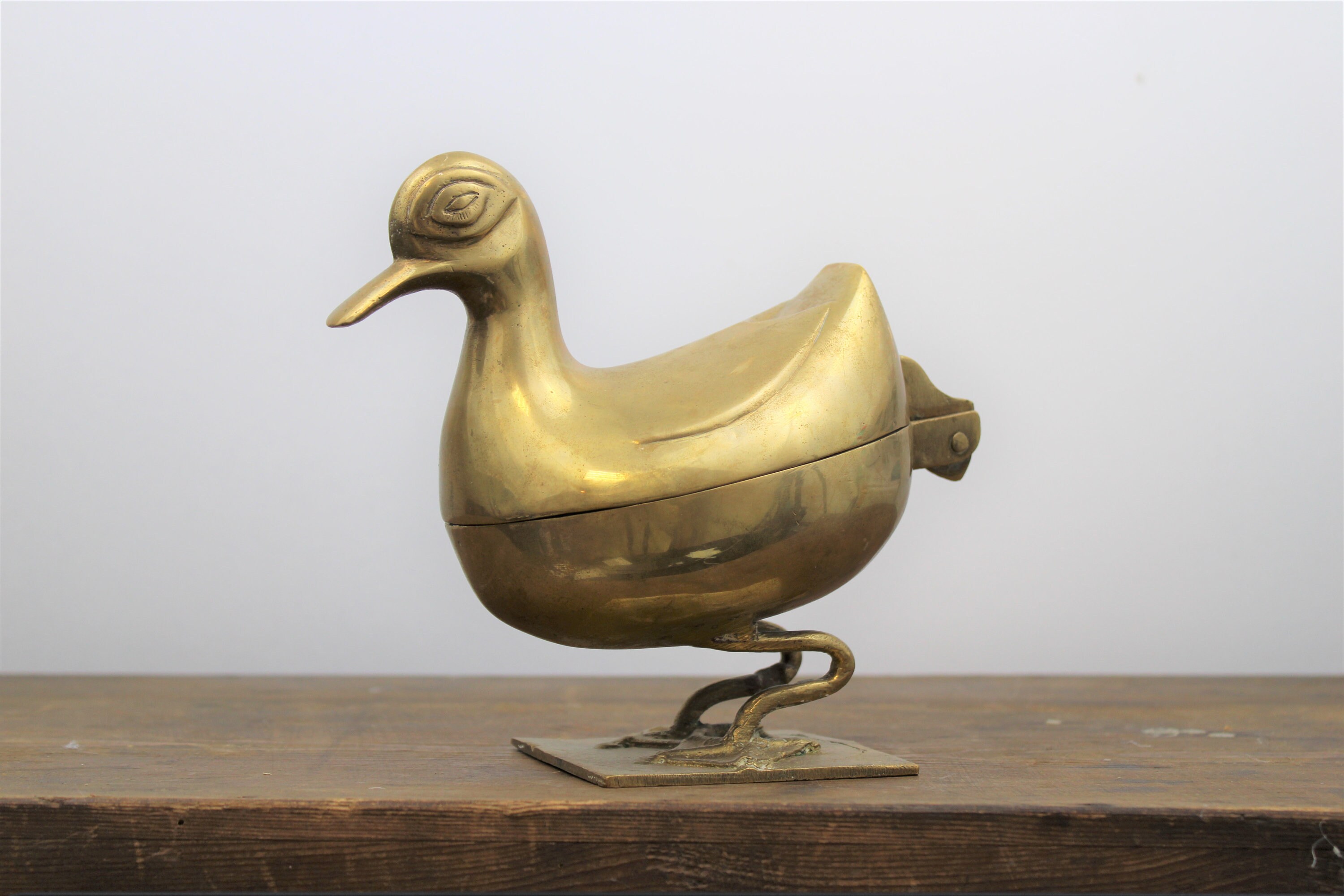Boîte Canard en Laiton